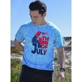 thumbnail image 2 of 4Th July Usa Independence Day Tie Dye Cyclone Men - Men , Small, 2 of 4