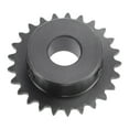thumbnail image 1 of Uxcell Pignon à Rouleau Type B, Pas Simple, Acier au Carbone C45 15mm, 1 of 6