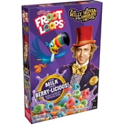 Kellogg's Froot Loops Wonka Berry Cereal - 7.8 Oz