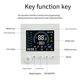 thumbnail image 4 of para tuya Termostato inteligente WiFi: Controlador de Temperatura Programable para Electrico, 4 of 9