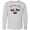 AC-Heather Grey, variant on Inktastic Kawaii How I Roll Sushi Long Sleeve Youth T-Shirt