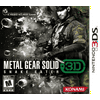 3Ds Action-Metal Gear Solid Snake 3Ds Game