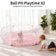 thumbnail image 3 of Tienda de Juegos con Piscina de Pelotas Grande Heopeis para Niños Rosa para Interior y Exterior, 3 of 9