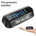 thumbnail image 1 of Smart 4.0 Car TPMS Bluetooth Wireless Tire Pressure Monitoring System Auto Tyre Monitor TPMS External Sensors Real-time LED Display of Tire Pressure and Temperature, 1 of 8