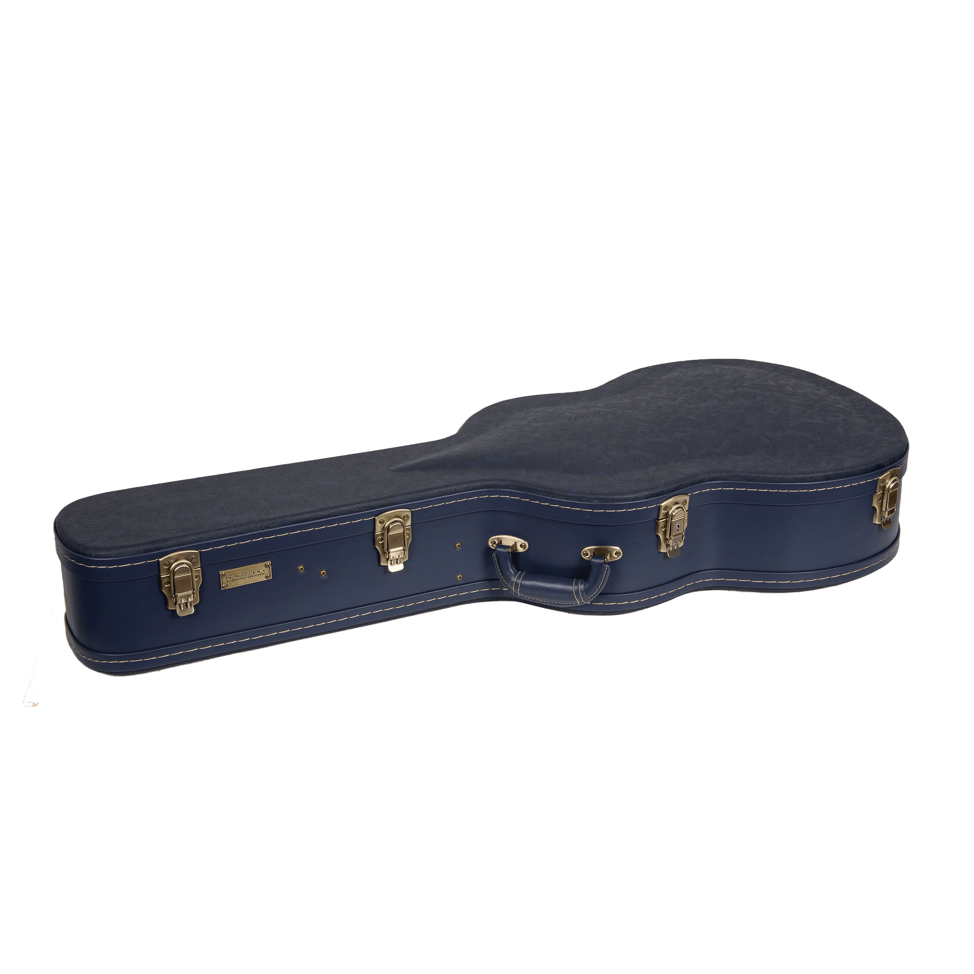Crossrock Wooden For 4/4 Classical Guitars Mink Imitation Fleece-Ocean Blue