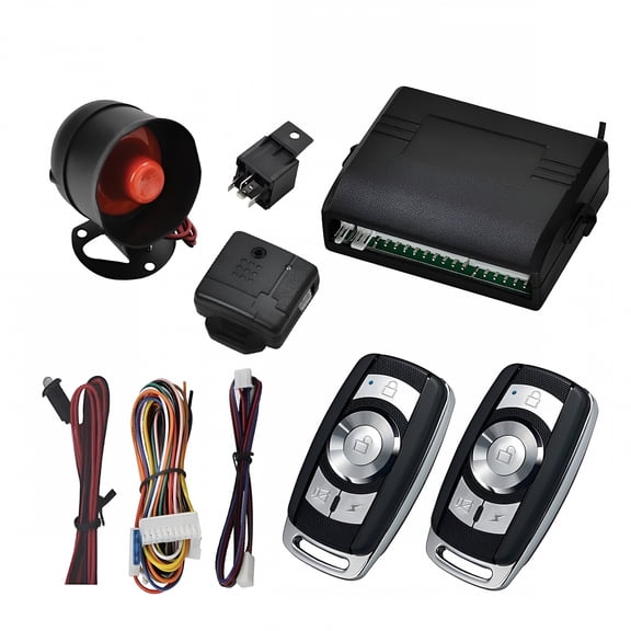 GJX 1 Set of Car Burglary Alarm System Auto Vibration Alarm Anti Theft Security System