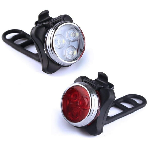 COB Bicycle Lights Front Lights White Lights Tail Lights Red Lights