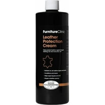 Furniture Clinic Leather Protection Cream | 2-in-1 Leather Conditioner & Waterproofing Protector for Furniture, Shoes, Car Seats & More | Prevent Stains While Nourishing | 8.5oz/ 250ml