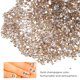 thumbnail image 5 of Raindrops 1Pqt Rhinestones Dorados Para Decorar Con Redondo Y Base Plana, 5 of 6