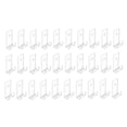 thumbnail image 1 of Étagère pour Disques Vinyles, Support Mural Minimaliste en Acrylique 30 Pcs pour Disques CD, 1 of 6