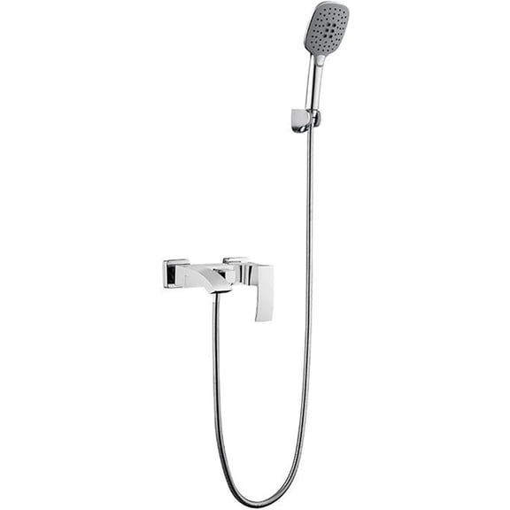 High Flow Bath Taps with 3 Function Handheld Shower Head, Waterfall Bathroom Bathtub Mixer Tap Chrome Brass Tub Filler Faucet for Bathroom Renovation