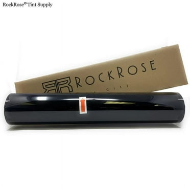 RockRose 5% VLT Carbon Professional Car Window Tint (24" x 20FT) w/ Gift