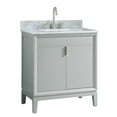 thumbnail image 4 of Avanity EMMA-VS31-WT-C Emma 31" Free Standing Single Basin Vanity Set - White, 4 of 5