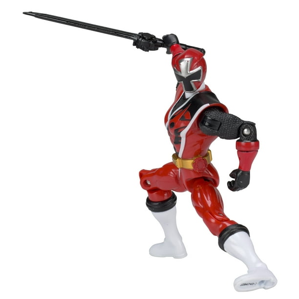 Figura de acción Power Rangers Ninja Steel Red Ranger 13 cm