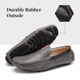 thumbnail image 2 of Bruno Marc Men Fashion Classic Loafers Driving Moccasins Shoes For Men Slip on Lightweight Loafers Shoes BM-PEPE-2 GREY Size 6.5, 2 of 5