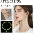 thumbnail image 5 of Lawn Green Glow in The Dark Jewelry Making Kit Icluding Acrylic Pearl Beads Luminous Glass Seed Beads Alloy Beads DIY, 5 of 5
