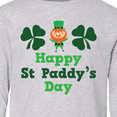 thumbnail image 4 of Inktastic Happy St Paddy's Day Long Sleeve Youth T-Shirt, 4 of 5