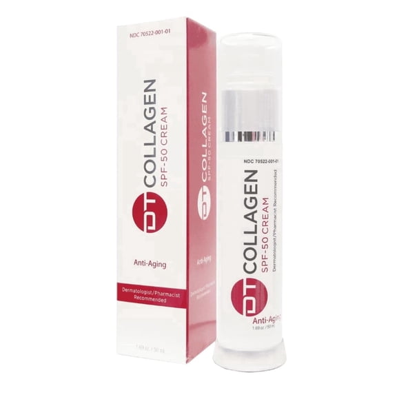 DT Collagen Anti-Aging Day Cream SPF-50, 2oz