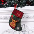 thumbnail image 3 of Cateissary Calcetín de Navidad Comedor Oficina Colgando Árbol de Navidad Chimenea Decoración Colgante Boda Festival Dulce Almacenamiento Kits de decoración para fiestas Tipo 1, 3 of 6