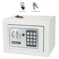 thumbnail image 3 of STALWART Digital Security Safe Box for Valuables â€“ Compact  Steel Lock Box with Electronic Keypad â€“ Portable Safe for Home, Business, or Travel (Gray), 3 of 7