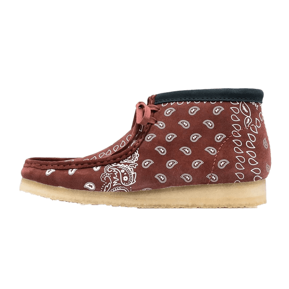 CLARKS MENS Wallabee "BRICK PAISLEY" 26168826 26168826 from Stadium Goods
