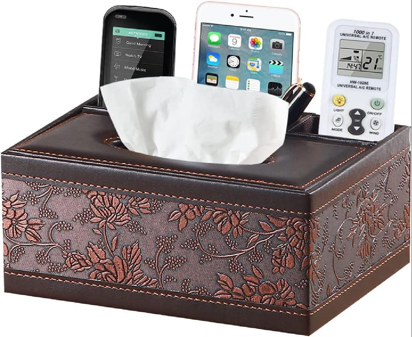 Tissue Box Holder Rectangular, Decorative Tissue Box Cover for Bathroom