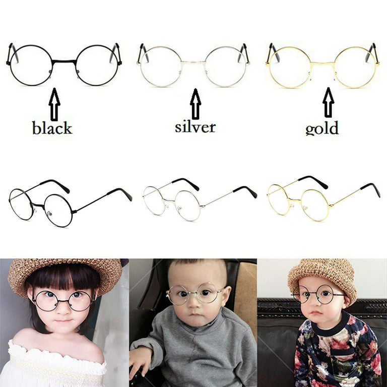 Vintage round best sale metal glasses