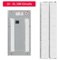 thumbnail image 1 of LV Fuse Box Circuit Breaker Panel Directory Labels/Decals/Stickers for All Electrical Panel/Load Centers (Large 100 Circuits 2 Pcs), 1 of 5