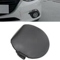 thumbnail image 1 of Primed Front Bumper Tow Hook Eye Cover Cap For Mazda 3 Axela 2014-2016, 1 of 8