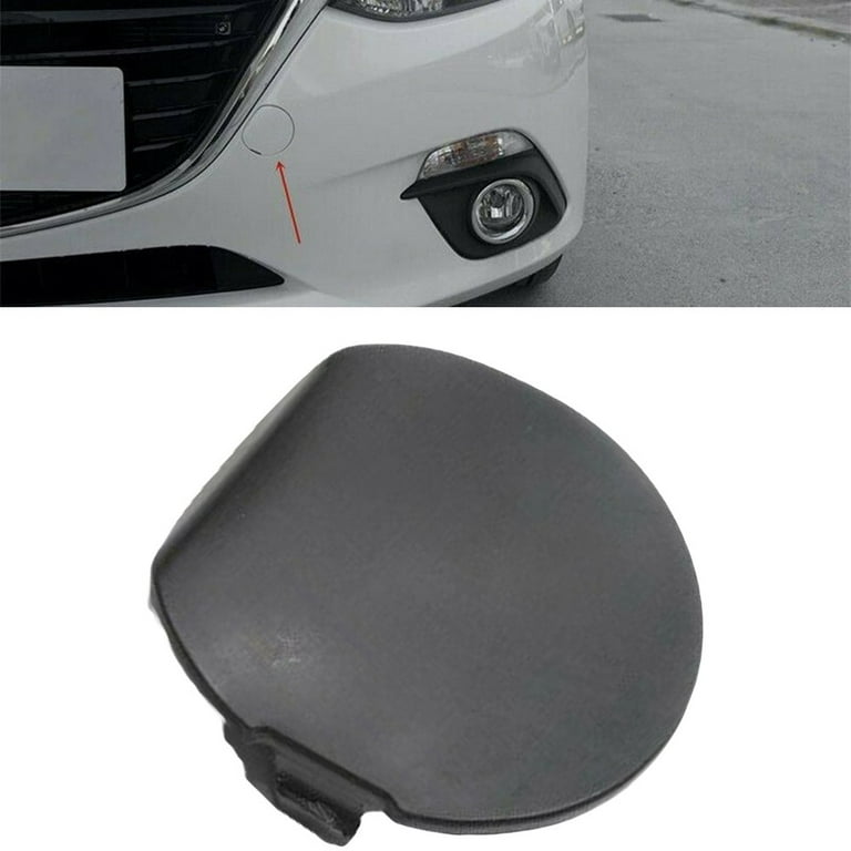 Primed Front Bumper Tow Hook Eye Cover Cap For Mazda 3 Axela 2014
