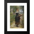 thumbnail image 2 of Ernst Nowak 11x14 Black Modern Framed Museum Art Print Titled - On the Way Home, 2 of 5