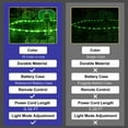 thumbnail image 2 of LED Trampoline Lights   Remote Control Rim LED Light for 8 FT Trampoline with 100 Ties  16 Colors Change by Yourself  Waterproof  Super Bright to Play at Night Outdoors  Good Gift for Kid, 2 of 9