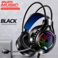 thumbnail image 3 of Auriculares Para Juegos Orejeras Suaves Cancelación De Ruido Con Luz Para USB doble de 35 mm Sunnimix Auriculares para juegos, 3 of 8