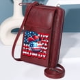 thumbnail image 6 of OIDERY Phone Bags for Women Personalized Crossbody Wallets American flag Patriotic celebration HOWDY Suitable for Everyday Use Season Gifts, 6 of 12