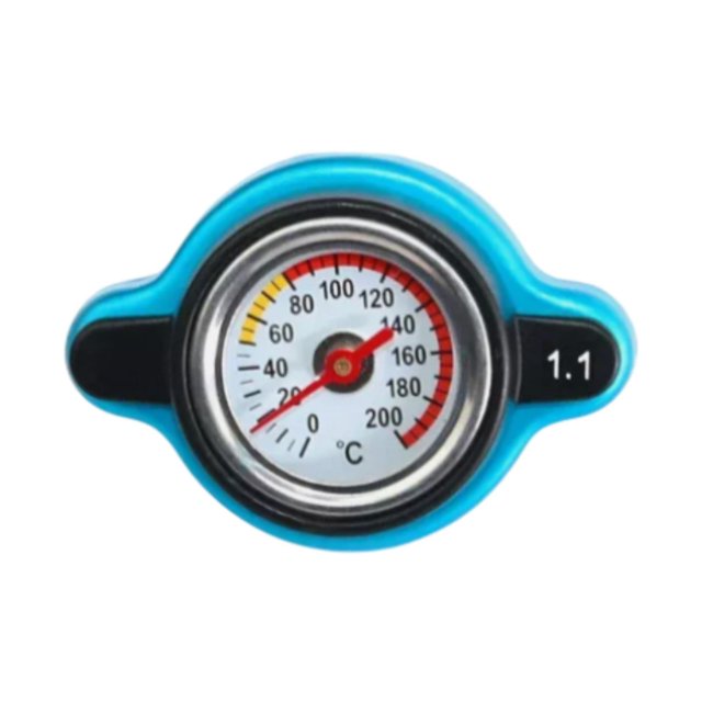 Tapa termostática del radiador del coche genérico 1,1 barra accesorio del automóvil universal cabeza grande