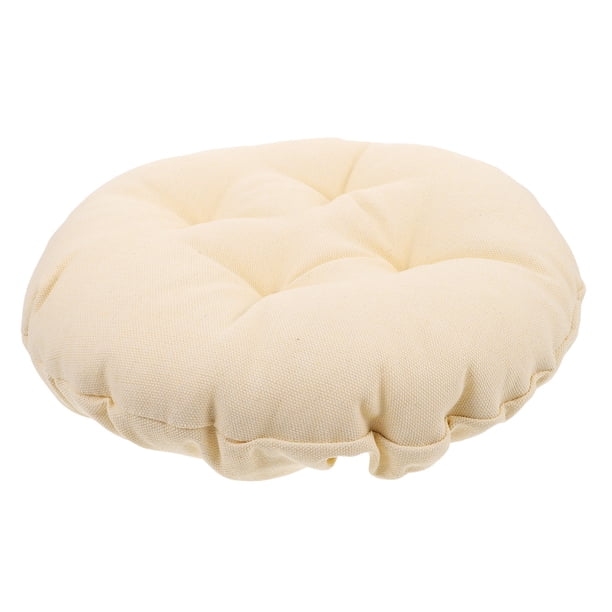 unbranded Cubiertas Elásticas Para Taburetes Redondos Beige Con Protección Acolchada Y Funda Lavable Para El Hogar