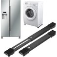 thumbnail image 1 of PATIKIL Rouleaux d'Appareils, Glisseurs d'Appareils Extensibles avec Roues, Déplacer Facilement Laveuse, Sécheuses, Cuisinière, Réfrigérateurs, Mini Frigo, Appareils de Cuisine et Meubles, Noir, 1 of 7