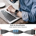 thumbnail image 7 of LeeCHee Nylon Stretchy Solo Loop Watch Band, Compatible with Apple Watch Series 1-10, SE, Ultra 38mm/40mm/41mm/42mm/44mm/45mm/46mm/49mm, Adjustable Replacement Strap for Women Men, 7 of 7