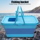 thumbnail image 2 of Cubo de agua plegable de plástico de silicona de 20L almacenamiento de pesca al aire libre multifuncional Wdftyju Para Estrenar, 2 of 4