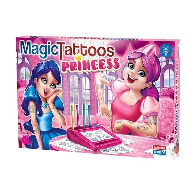 Tatuajes Princesas Falomir 31054 Rosa Falomir Falomir 31054