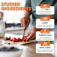 thumbnail image 5 of The Genius Brand - Genius Diet Pills for Weight Loss Support, 50 Veggie Capsules - Smart Appetite Suppressant for Women and Men - Natural 5-HTP & Saffron Supplement - Cortisol & Thyroid Support, 5 of 6