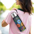 thumbnail image 6 of 20 Oz Pioneer Flower Coffee Tumbler Double Wall Insulated Stainless Steel Water Bottle | Metal Reusable Thermoses Flask with Cup Cap | Leak & Sweat Proof with Anti-Dust Lid, 6 of 7