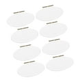 thumbnail image 1 of HAMPPLIES 8pcs Electrical Box Cover Plate For White Minimalist Style Home Use, 1 of 8