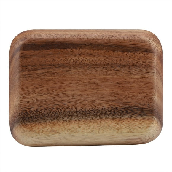 Food Tray, Wooden Elegant Exquisite Craft Sushi Tray For Home Cafe Shop For Sushi Salad, Desserts For Fruits Snacks For Bakery Hotel