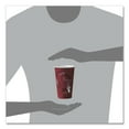 thumbnail image 7 of SOLO Paper Hot Drink Cups in Bistro Design, 16 oz, Maroon, 1,000/Carton, 7 of 7
