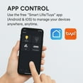 thumbnail image 3 of Toyanc Smart Wi-Fi Universal IR/RF Remote Hub, 433.92 MHz Fixed-Code, 2.4 GHz Only, USB-C Power, Works with Alexa & Google, 3 of 9