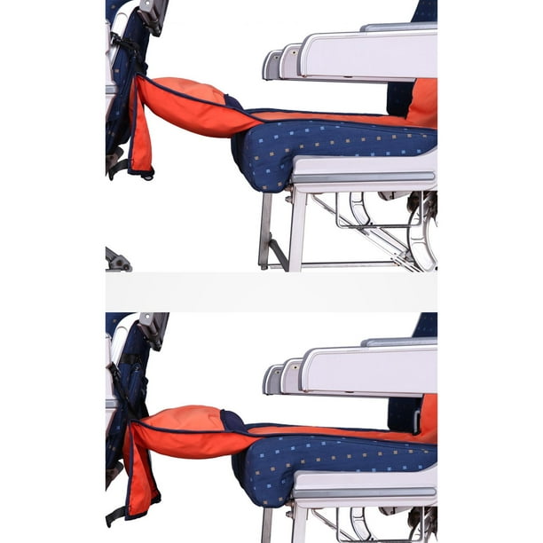 Accessoires de voyage d'extension de siège de hamac de repose-pieds  portables réglables pour l'avion 