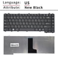 thumbnail image 4 of New keyboard For Toshiba Satellite C600 C645 L600 L600D L630 L635 L640 L645 L700 L730 L740 L745 L730 L735 US US New White, 4 of 5