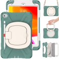 thumbnail image 5 of Funda a juego para iPad Mini 4/5 con correa para el hombro, soporte de anilla ajustable grande, portalápices y protección contra golpes., 5 of 5