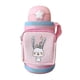 thumbnail image 1 of Taza termo con pajita de acero inoxidable para niños (unicornio azul), 500 ml, 1 of 5